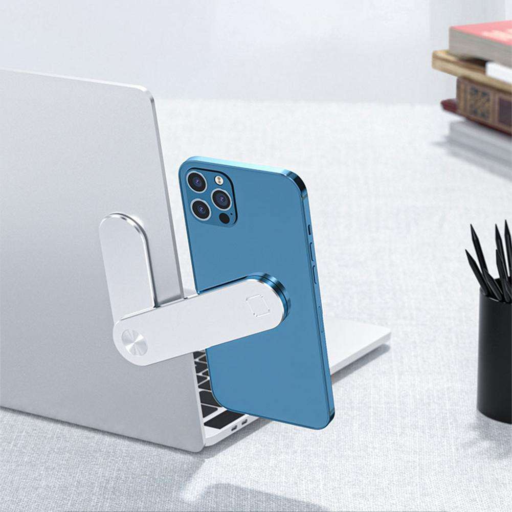 Magnetic Laptop Phone Holder-Foldable Aluminum Expansion Bracket