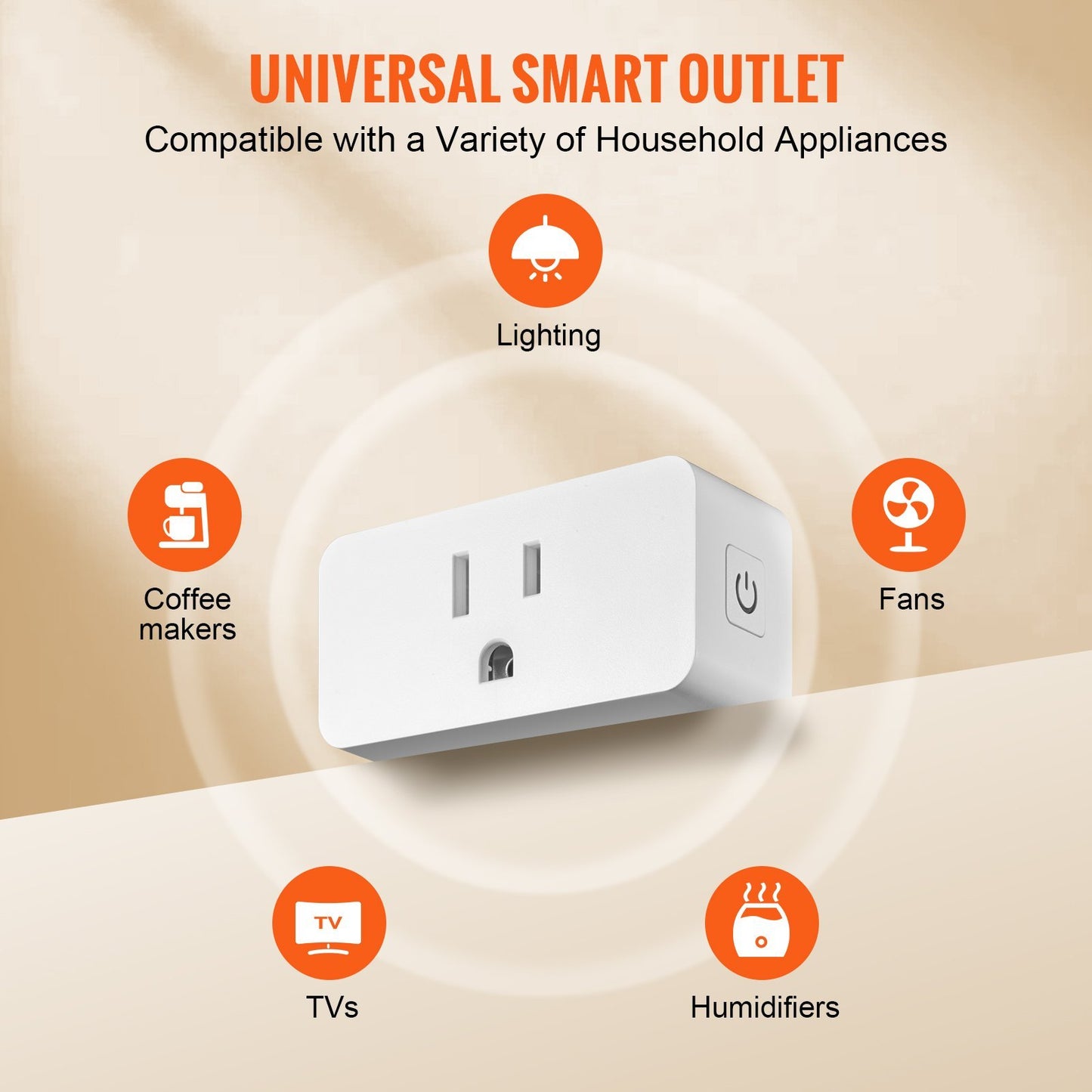 4 Pack Smart Plug, Voice Control Outlet, Remote & Scheduled